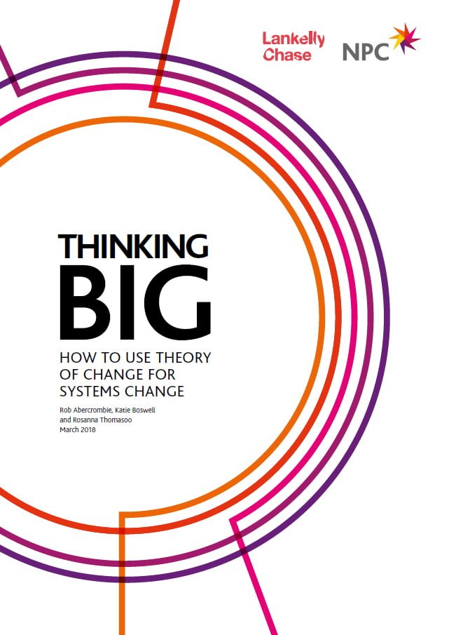 Theory of change for systems change
